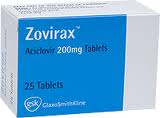 Zovirax 200mg 25 Tabs Dispersible, Acyclovir